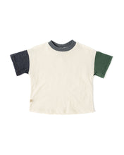Load image into Gallery viewer, boxy tee - natural/slate