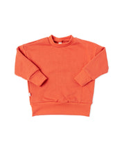 Load image into Gallery viewer, boxy sweatshirt - lava