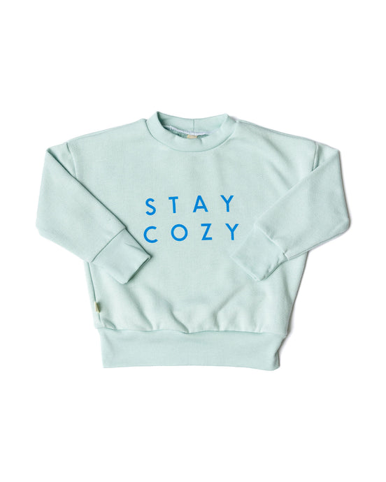 boxy sweatshirt - stay cozy on harbor
