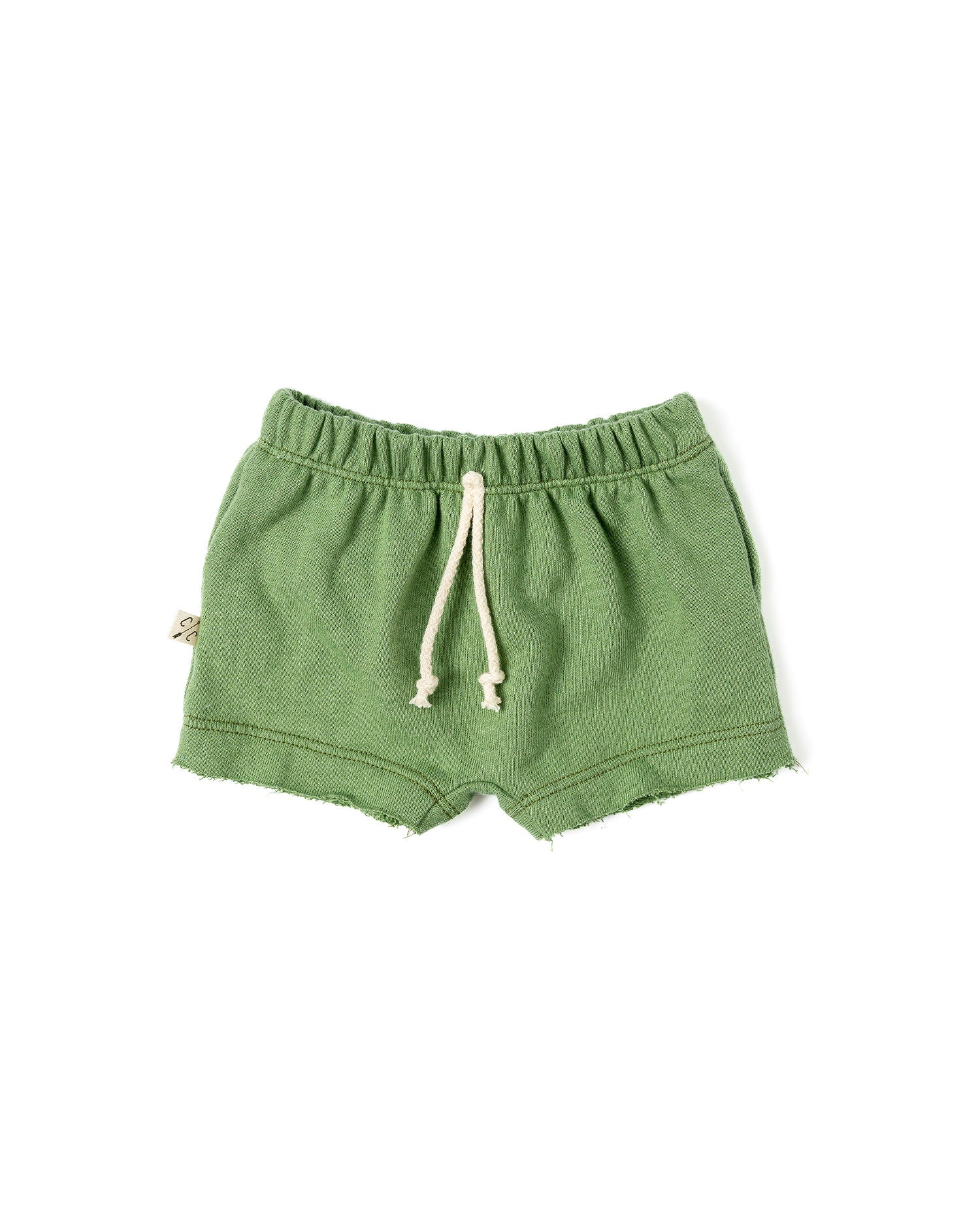 boy shorts - camp green – Childhoods Clothing