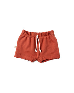 boy shorts - barn red