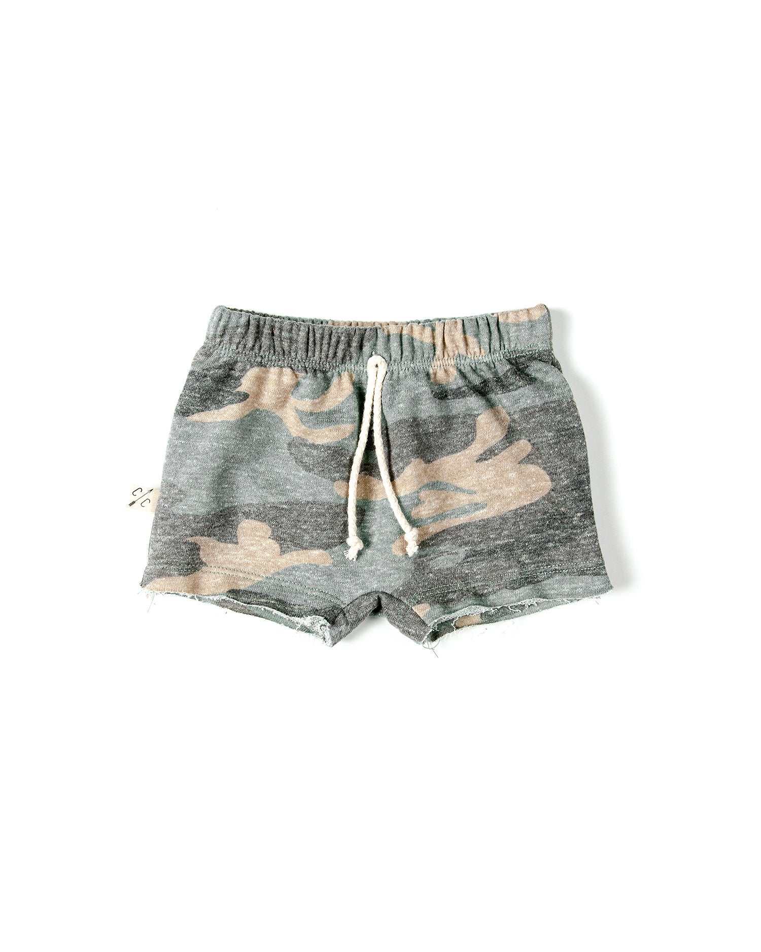 boy shorts faded camo