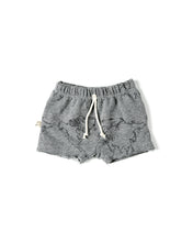 Load image into Gallery viewer, boy shorts - maps on heather gray