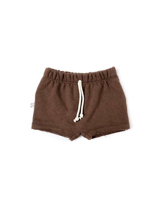 boy shorts - mocha