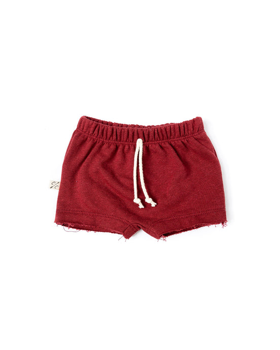 boy shorts CO- scarlet