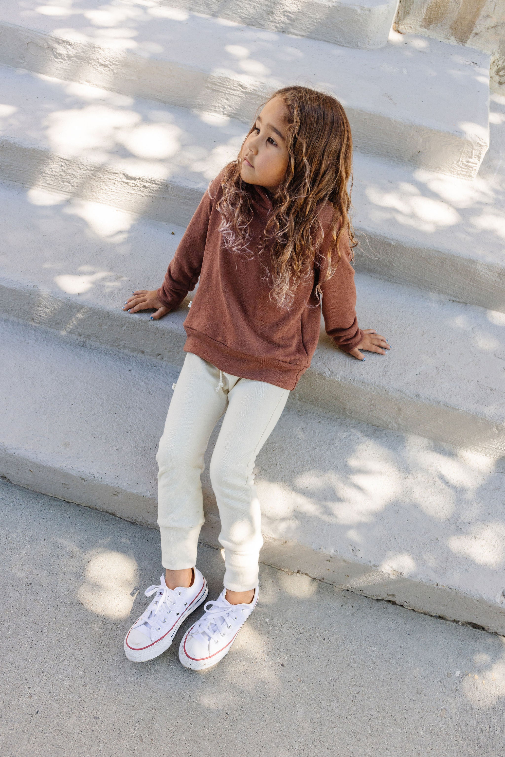 trademark raglan hoodie CO - acorn