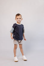 Load image into Gallery viewer, boy shorts - atmosphere heather