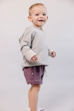 Load image into Gallery viewer, boy shorts - purple heather