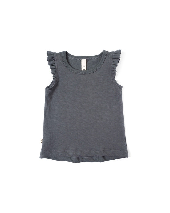 flutter tee - slate