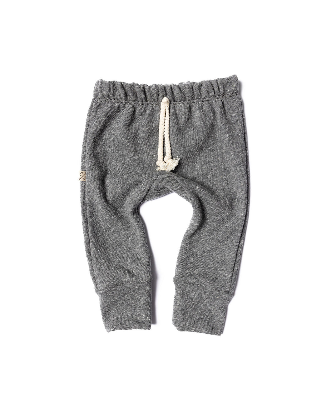 gusset pants - heather gray