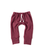 Load image into Gallery viewer, gusset pants - eggplant