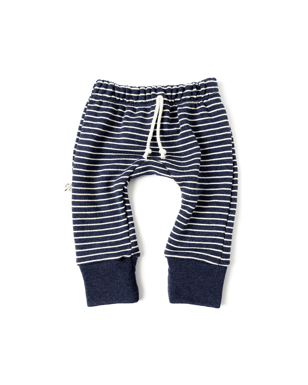 gusset pants - nautical stripe