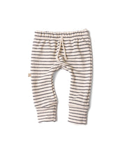 Load image into Gallery viewer, gusset pants - natural stripe