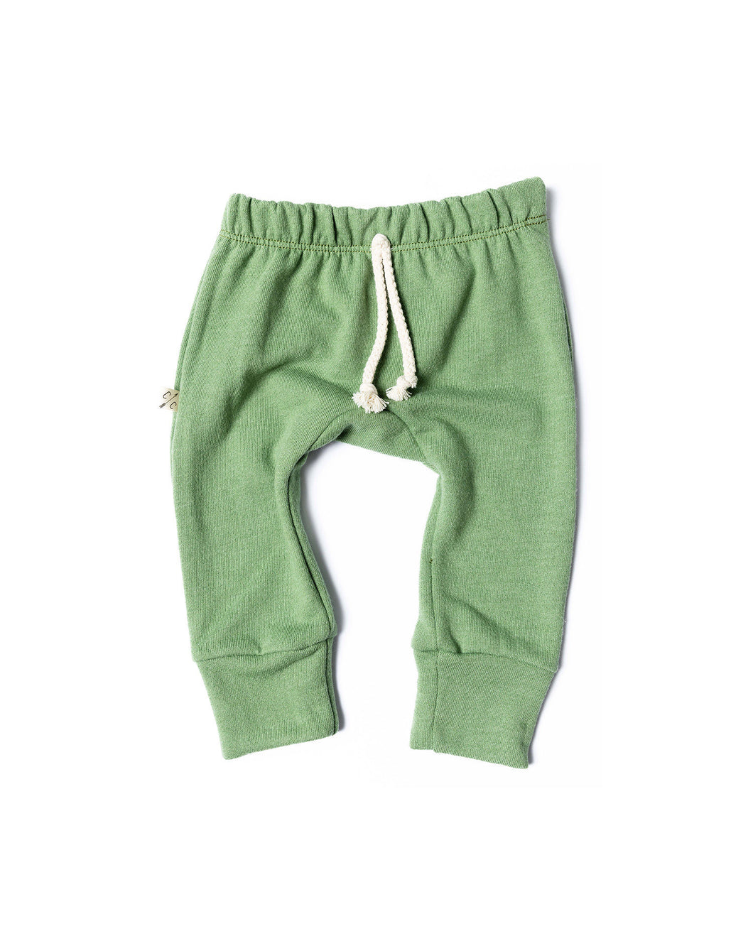 gusset pants - camp green