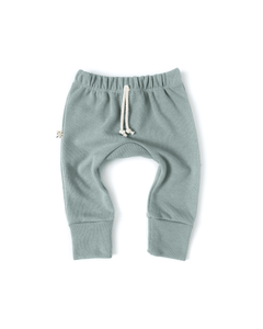 gusset pants - aloe