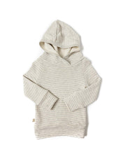 Load image into Gallery viewer, trademark raglan hoodie - pearl stripe