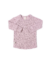 Load image into Gallery viewer, jersey long sleeve tee - ditsy floral on lilac