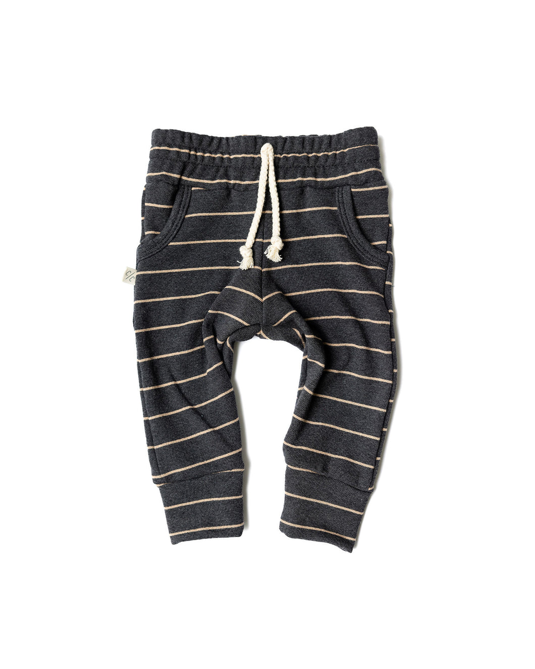 jogger - dark breton stripe