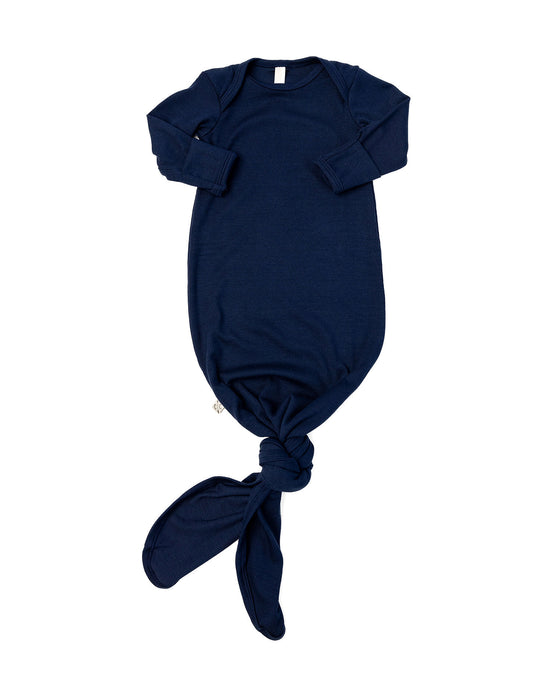 ribbed knotted sleeper - navy