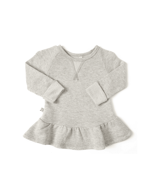 peplum crew - pearl