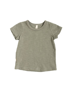 basic tee CO - vetiver