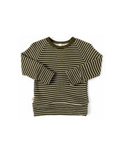 Load image into Gallery viewer, pullover crew - fatigue stripe