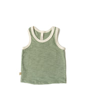 Load image into Gallery viewer, ringer tank top - fern