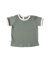 Load image into Gallery viewer, ringer tee - agave green