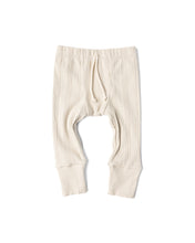 Load image into Gallery viewer, rib knit pant - canvas