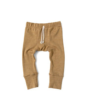 Load image into Gallery viewer, rib knit pant - ochre