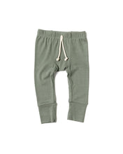 Load image into Gallery viewer, rib knit pant - agave green