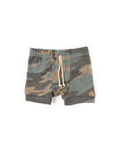 Load image into Gallery viewer, rib knit shorts - faded camo