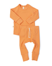 Load image into Gallery viewer, rib knit pant - creamsicle