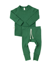 Load image into Gallery viewer, rib knit pant - emerald