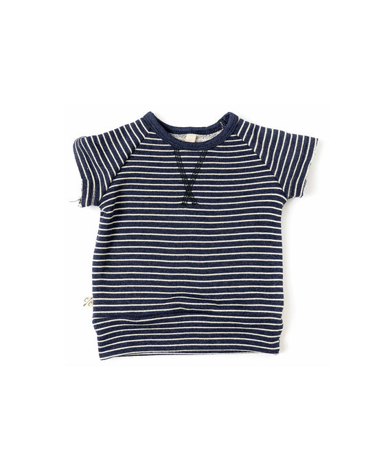 short sleeve crew - nautical stripe