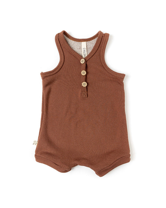 short tank romper - acorn
