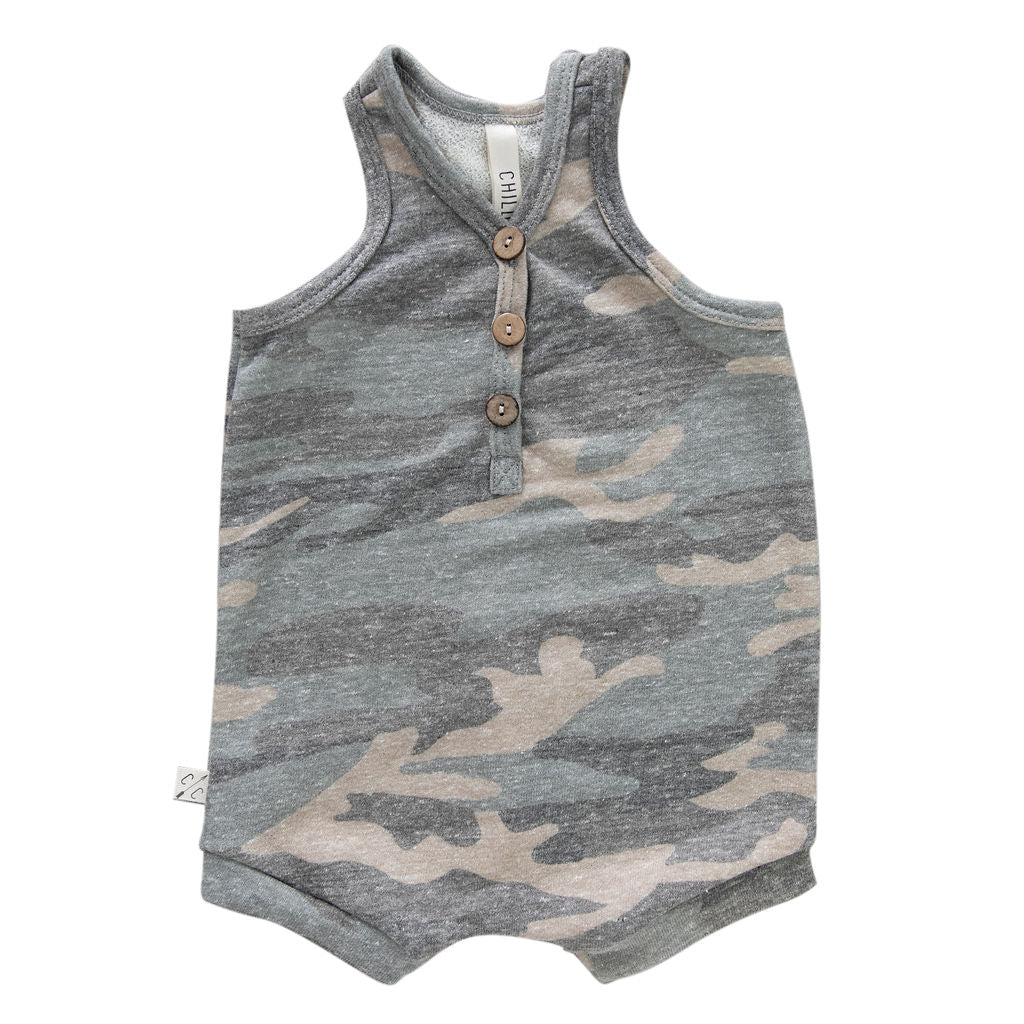 Camo short romper outlet