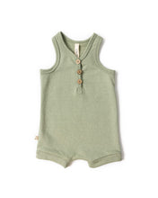 Load image into Gallery viewer, short tank romper - willow