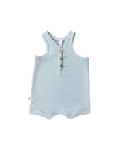 Load image into Gallery viewer, short tank romper - harbor