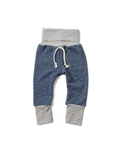 Load image into Gallery viewer, skinny sweats - blue heather