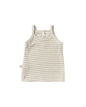 Load image into Gallery viewer, rib knit camisole - oatmeal stripe