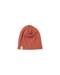 slouch beanie - red rock