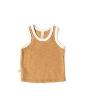 Load image into Gallery viewer, ringer tank top - caramel