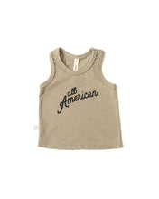Load image into Gallery viewer, tank top - all american on greige