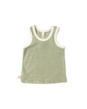 Load image into Gallery viewer, ringer tank top - basil