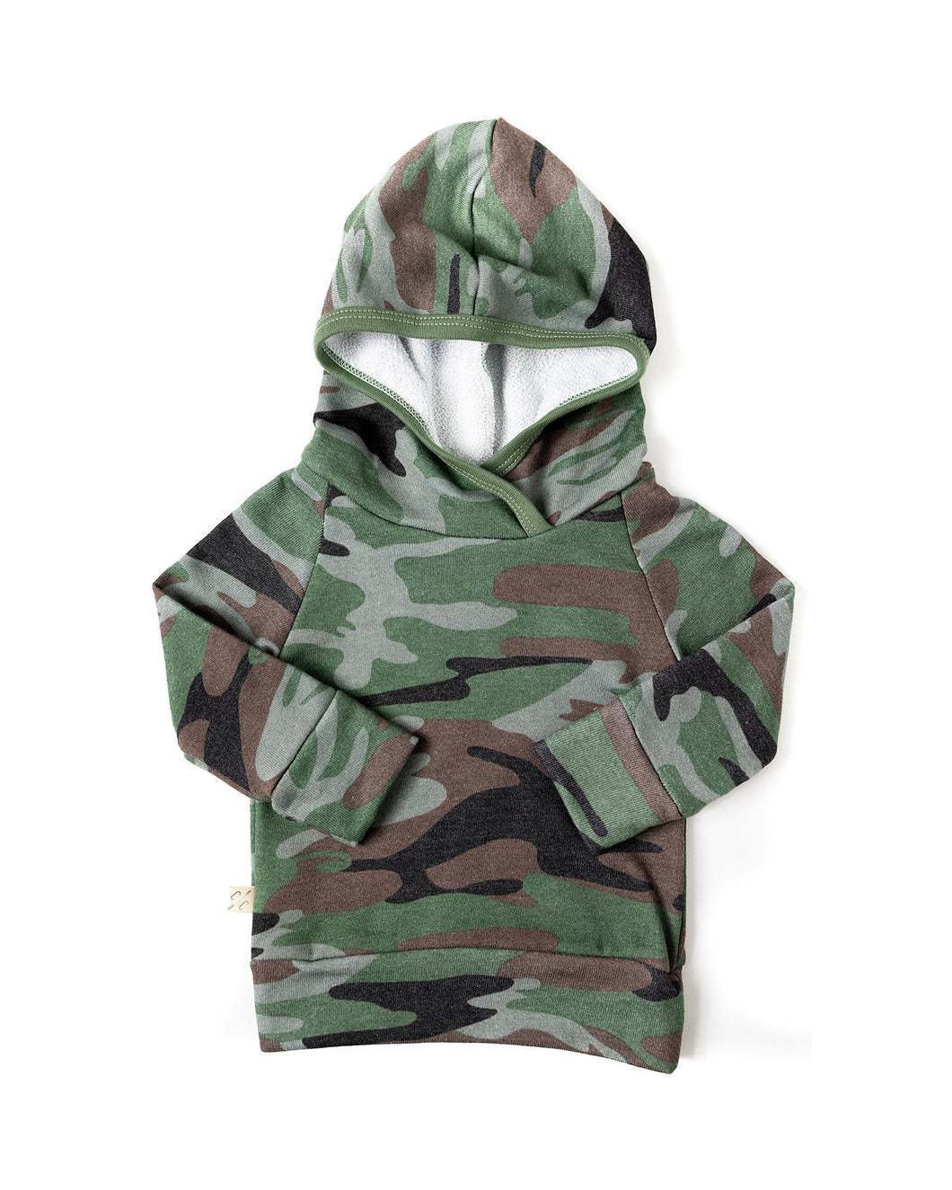 trademark raglan hoodie - classic camo