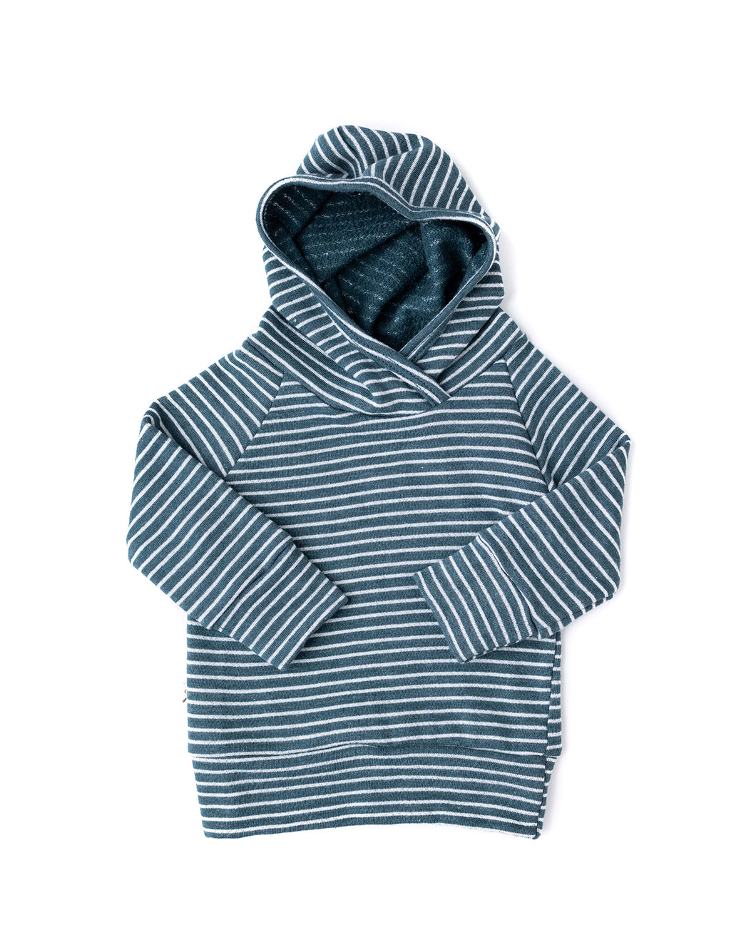trademark raglan hoodie - storm stripe