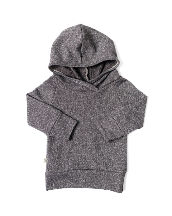 trademark raglan hoodie - black heather