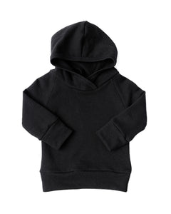 trademark raglan hoodie - black