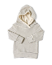 Load image into Gallery viewer, trademark raglan hoodie - natural stripe